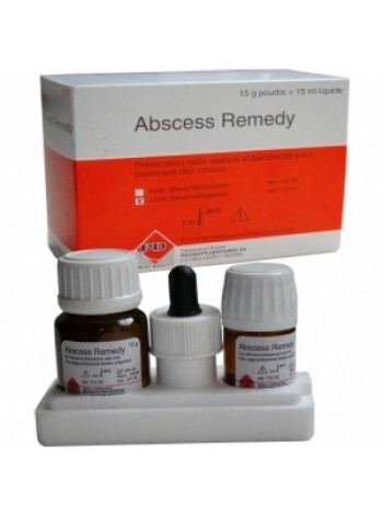 Abscess remedy (Абсцесс) - матер для пломбир каналов (15 г-порош15 мл жидк) пост